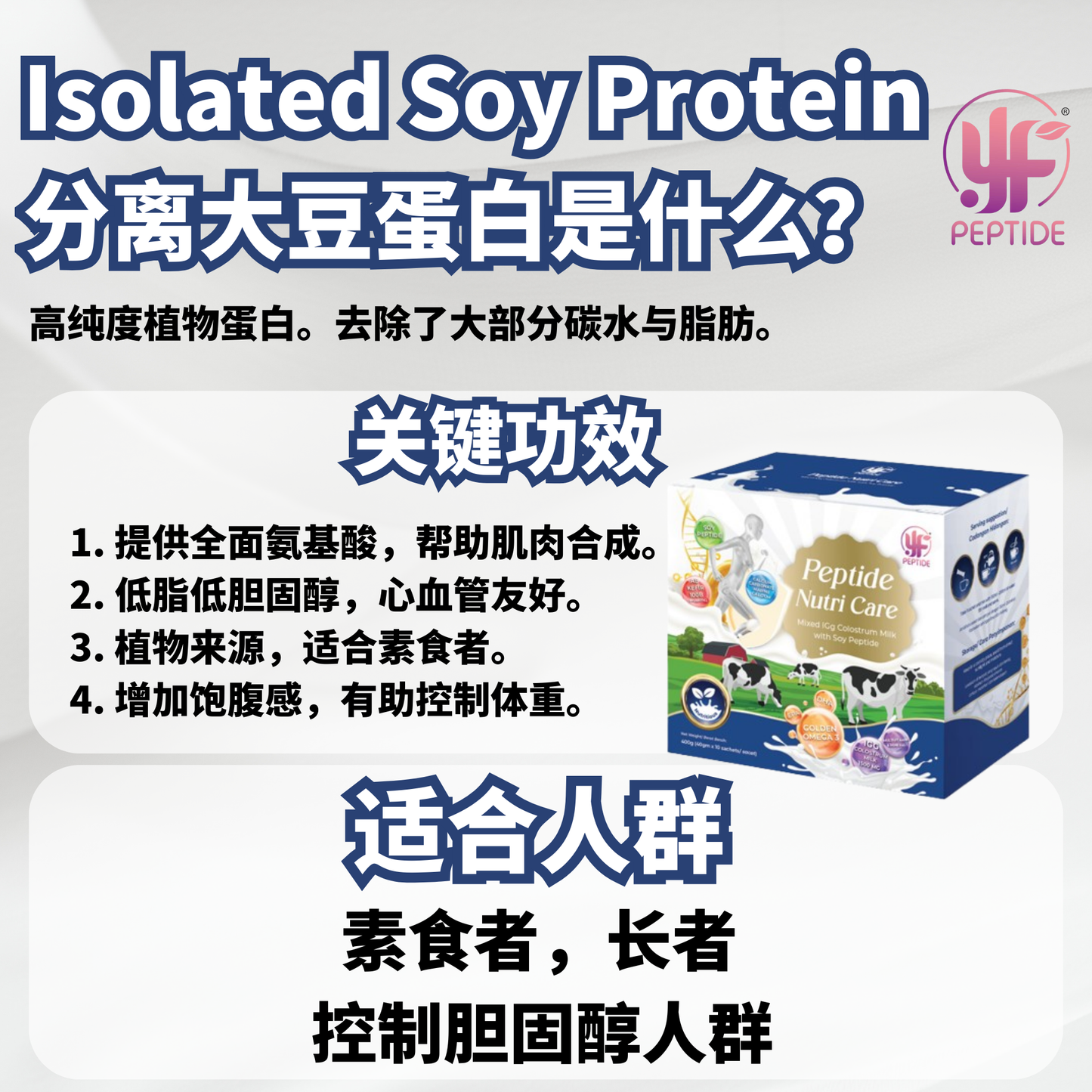 PEPTIDE NUTRI CARE 黄金牛初乳🥛