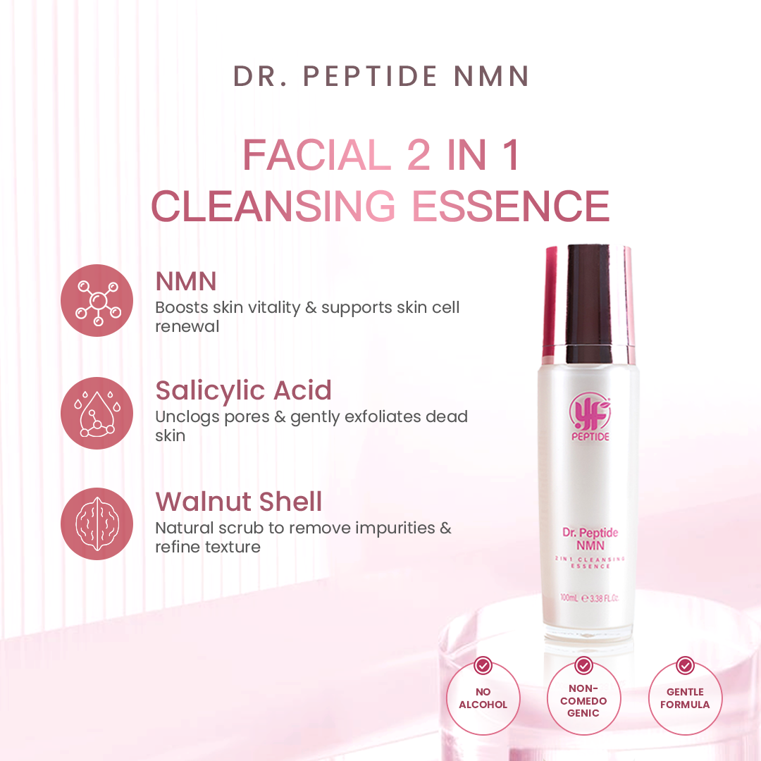 Dr.Peptide NMN Facial 2 in 1 Cleansing Essence