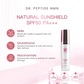 Dr.Peptide NMN Natural Sunshield [ SPF50 PA+++ ]